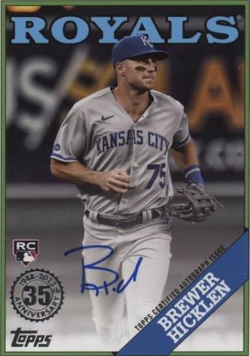 2023 Topps Series 2 - Brewer Hicklen #88BA-BH