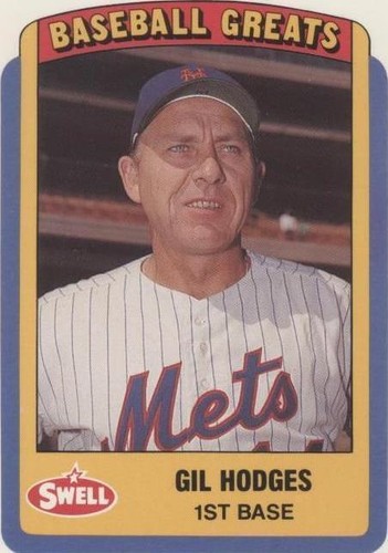 1990 Swell Baseball Greats - Gil Hodges #132