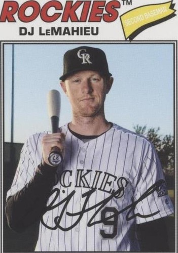 2018 Topps Archives - D.J. LeMahieu #129