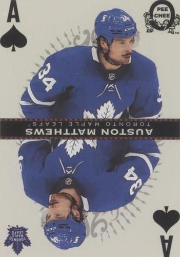2021-22 O-Pee-Chee - Auston Matthews #ACE-SPADES