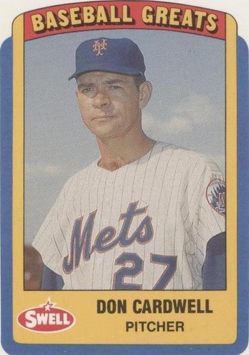1990 Swell Baseball Greats - Don Cardwell #72