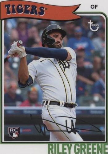 2023 Topps #31 Riley Greene NM-MT RC Rookie Tigers ID:76181