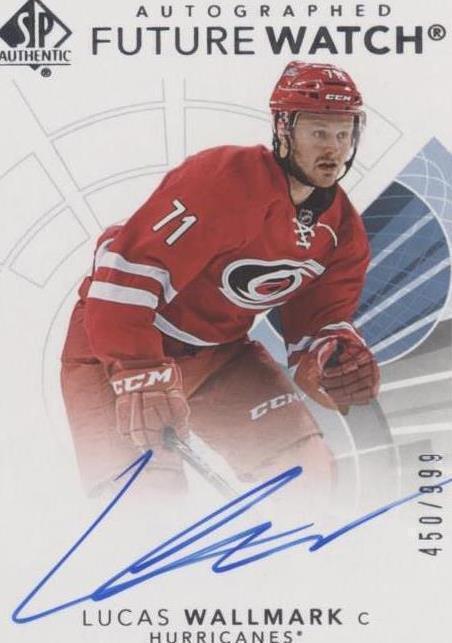 2017-18 SP Authentic - Lucas Wallmark #126