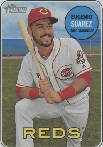 2018 Topps Heritage - Eugenio Suarez #444