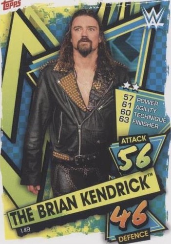 2021 Topps WWE Slam Attax - The Brian Kendrick #149