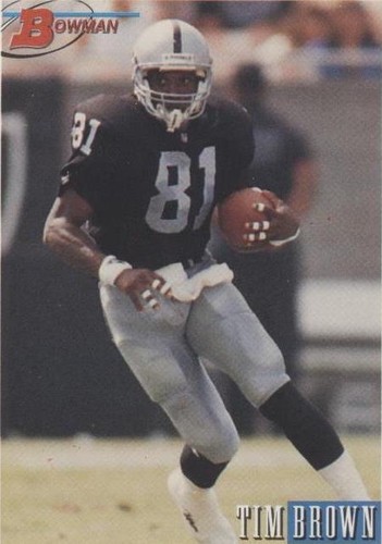 1993 Bowman Tim Brown #186