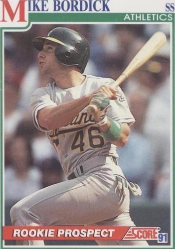 1991 Score - Mike Bordick #339