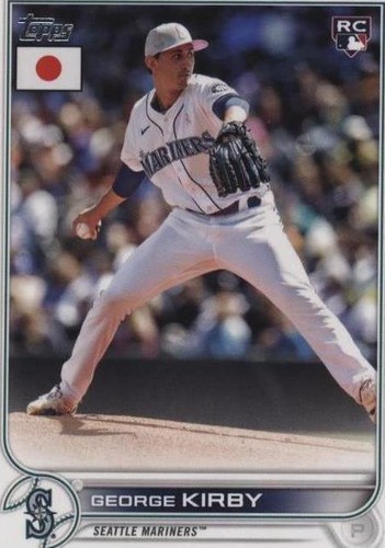 2022 Topps Japan Edition - #61 George Kirby Seattle Rookie | eBay