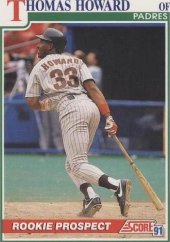 1991 Score - Thomas Howard #335