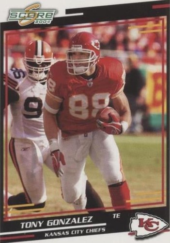 2004 Score Tony Gonzalez #157