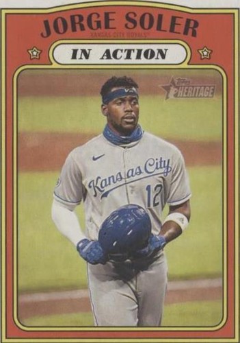 2021 Topps Heritage - Jorge Soler #166