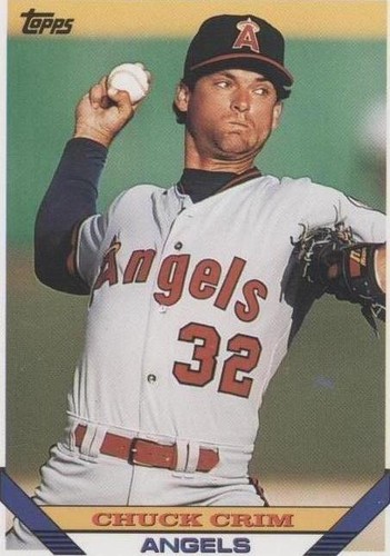 1993 Topps - Chuck Crim #499