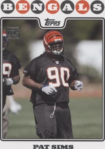 2008 Topps Pat Sims #396