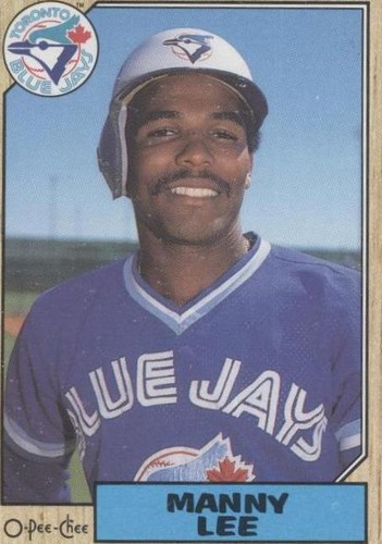 1987 O-Pee-Chee - Manuel Lee #289