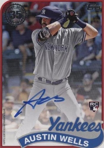 2024 Topps Series 1 - Austin Wells #89BA-AW