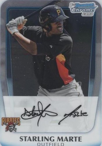 2011 Bowman Chrome - Starling Marte #BCP178