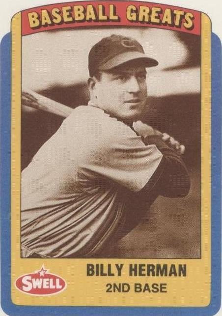 1990 Swell Baseball Greats - Billy Herman #59