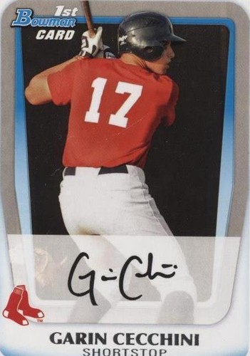 2011 Bowman - Garin Cecchini #BP107