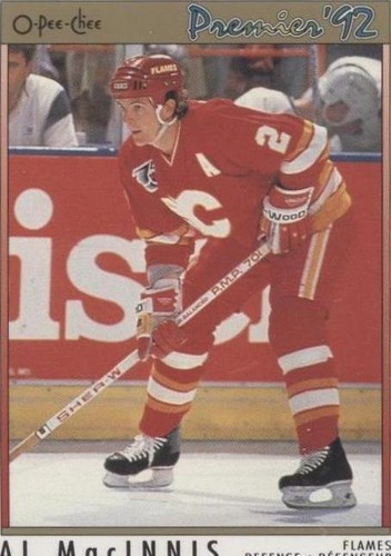 1991-92 O-Pee-Chee Premier - Al MacInnis #81