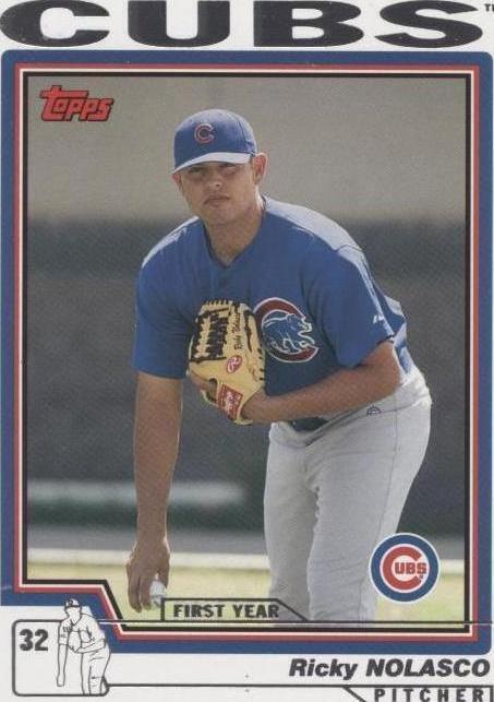 Topps Traded and Rookies 2004 - Ricky Nolasco #T185