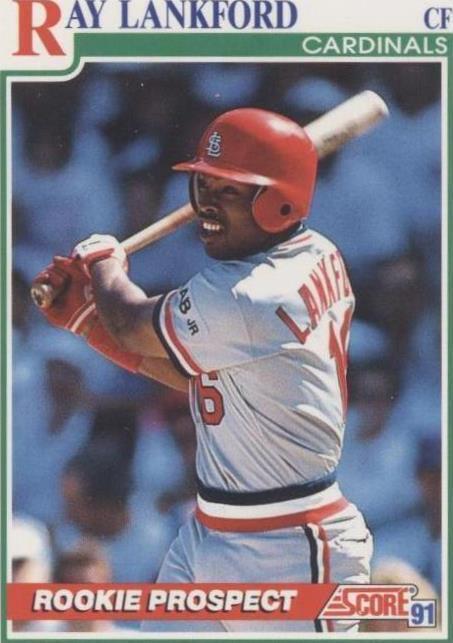 Ray Lankford Baseball Sports Trading Cards & Accessories for