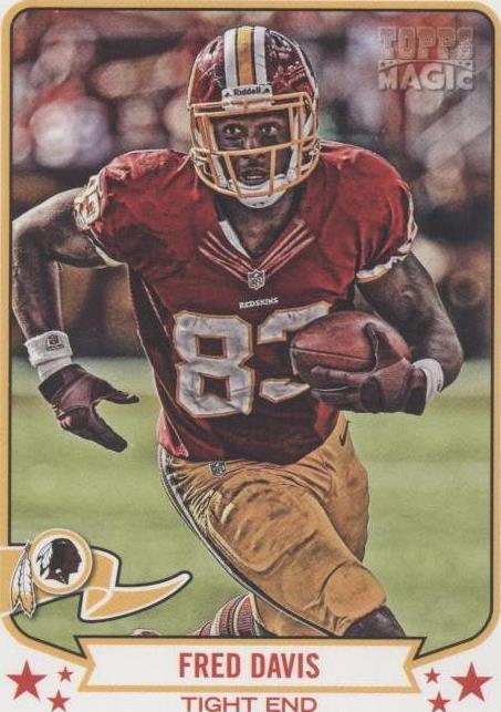 2013 Topps Magic Fred Davis #312