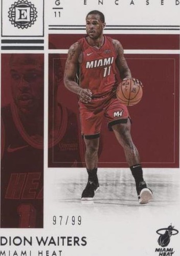2017-18 Panini Encased - Dion Waiters #18