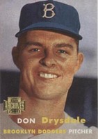 2001 Topps Archives - Don Drysdale #321