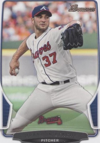 2013 Bowman - Brandon Beachy #134