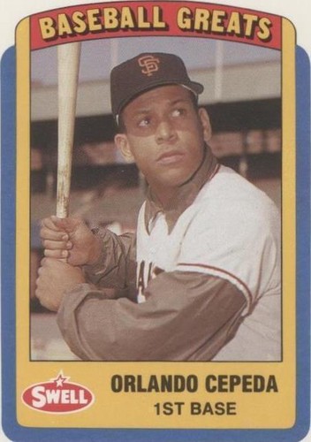 1990 Swell Baseball Greats - Orlando Cepeda #28