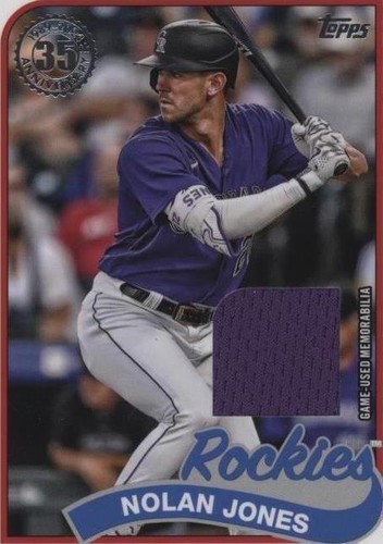 2024 Topps Series 1 - Nolan Jones #89BR-NJ