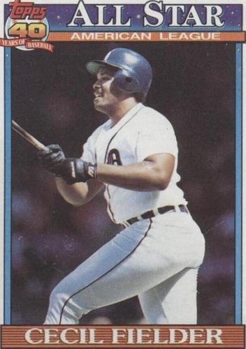 1991 Topps - Cecil Fielder #386