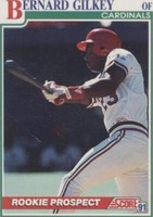 1991 Score - Bernard Gilkey #709