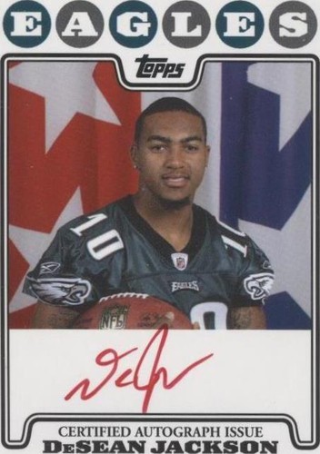 2008 Topps DeSean Jackson #RPA-DJ
