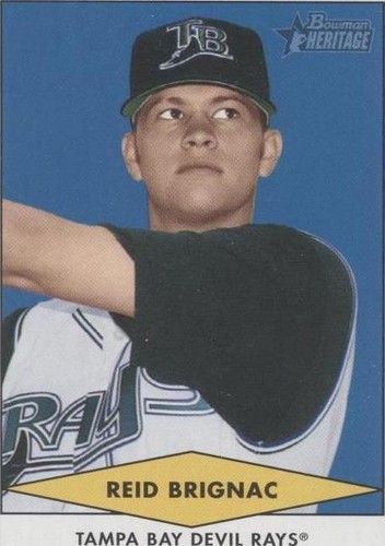2007 Bowman Heritage - Reid Brignac #BHP80