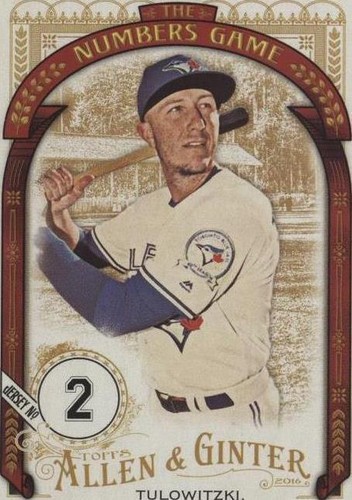 2016 Topps Allen & Ginter - Troy Tulowitzki #NG-32