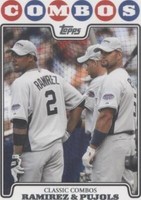 2008 Topps Updates & Highlights - Albert Pujols Hanley Ramirez #UH136