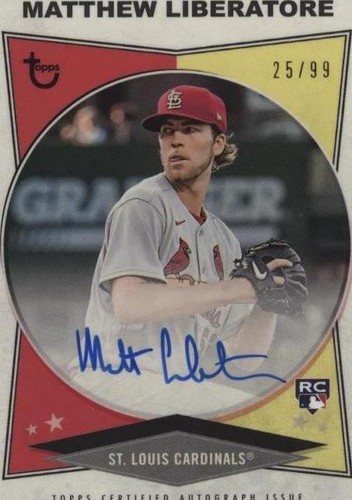 2023 Topps Brooklyn Collection - Matthew Liberatore #AC-ML