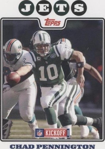 2008 Topps Kickoff Chad Pennington #10
