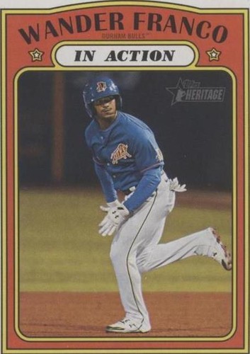 2021 Topps Heritage Minor League Edition - Wander Franco #188
