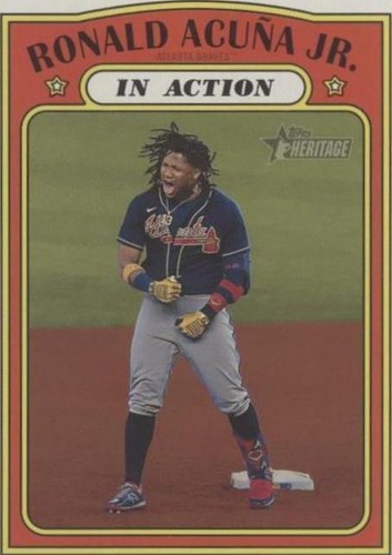 2021 Topps Heritage - Ronald Acuña Jr. #300