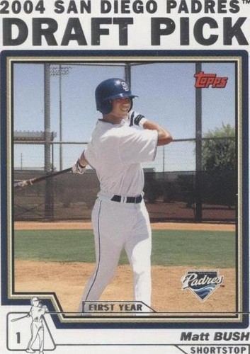 2004 Topps Traded and Rookies - Matt Bush #T71