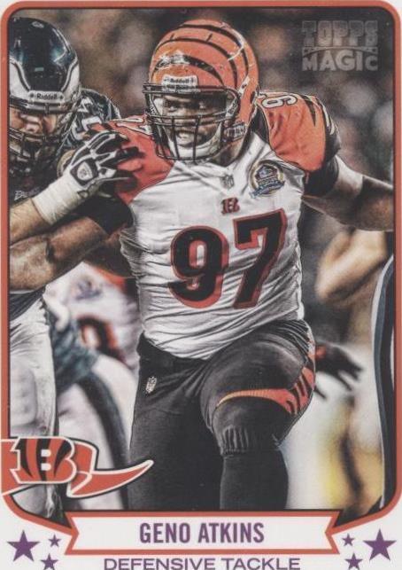2013 Topps Magic Geno Atkins #282