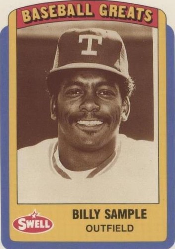 1990 Swell Baseball Greats - Billy Sample #118