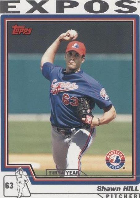 2004 Topps Traded and Rookies - Shawn Hill #T145