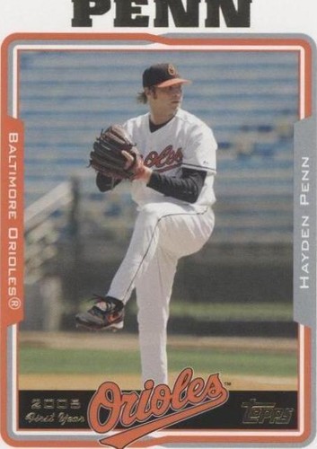 2005 Topps Updates & Highlights - Hayden Penn #UH248