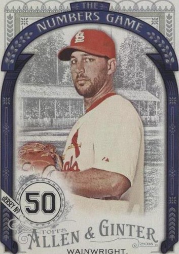 2016 Topps Allen & Ginter - Adam Wainwright #NG-59