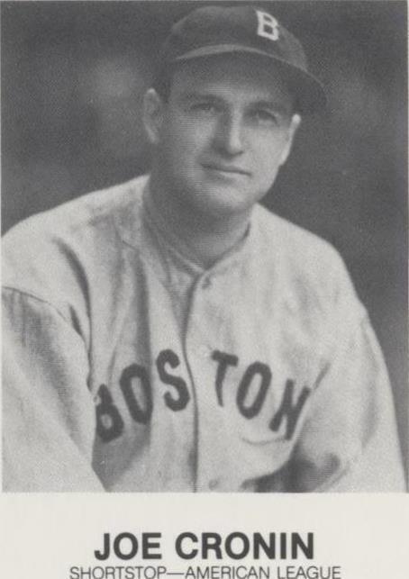 1983 TCMA Renata Galasso - Joe Cronin #26