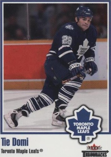 2002-03 Fleer Throwbacks - Tie Domi #11