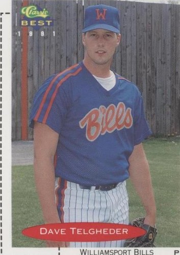 1991 Classic Best Minor League - Dave Telgheder #342